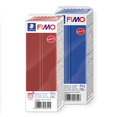 دو بسته خمیر فیمو استدلر - سافت ۴۵۴ گرمی - کدهای ۲ و ۳۳